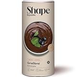 SHAPE REPUBLIC Grießbrei Schokolade (14 Portionen) - Proteinreich & nur...
