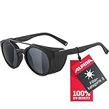 ALPINA GLACE - Verspiegelte und Bruchsichere Sonnenbrille Mit 100%...