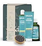 WELEDA Bio Haarpflege Geschenk Set - Naturkosmetik Geschenkbox Pflegeset...
