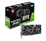 MSI GeForce RTX 3050 Ventus 2X XS 8G OC - 8GB GDDR6 Speicher, 128-bit, 14...