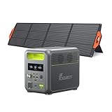 FOSSiBOT F1200 Solargenerator mit 200W Solarpanel, 1024Wh LiFePO4 Tragbare...