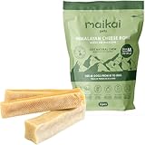 MAIKAI Packung 3 Kauknochen für Hunde M – Käse aus Yakmilch –...