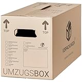 BB-Verpackungen 5x Umzugskartons UMZUGSBOX 632 x 288 x 330 mm 2-wellig (5...