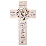 Fritz Cox® Kinder-Holzkreuz: 'Lebensbaum' Das besondere Geschenk für...