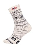 Ein Paar Norweger Socken Damen Und Herren Skandinavisches Design Nordic...