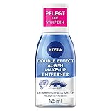 NIVEA Augen Make-Up Entferner Double Effect, Abschminkwasser für die...