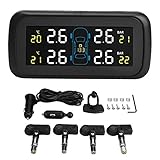 OUKENS Reifendruck-Überwachungssystem, Auto-TPMS-Reifendrucksensor mit...