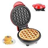 LWMTT Mini Waffeleisen, Belgischer Waffel Maker ø 10cm, 220V|350W,...