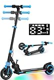E Scooter Kinder, Elektroroller Kinder von 6-10-14 mit 5AH Akku 6,5 Zoll...