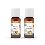 Lemon Pharma Ingwertropfen (40ml) - Hochdosiert, 100% Bio und Vegan,...