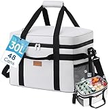 Lifewit Kühltasche 30L, Faltbar Picknicktasche für Essen & Getränke,...
