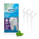 1 x 30 Stk. Dentek Comfort Clean Zahnseide Sticks, speziell für...