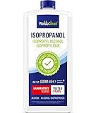 Isopropanol 99,9 % Reinigungsalkohol & Entfetter - 1000 ml für Haushalt,...