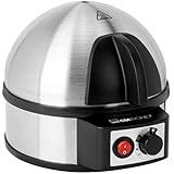 Clatronic® Elektrischer Eierkocher für bis zu 7 Eier | Eierkocher...