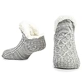 CityComfort Slipper Fluffy Socken für Frauen Männer Wärme Halten Socke...