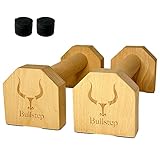 Bullstep Liegestützgriffe Holz Parallettes Calisthenics, Handstand Barren...