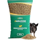 Agrarzone Minischweinfutter Pellets 20 kg - Schweinefutter für...