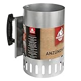 FEUERGOTT Anzündkamin Premium Big XXL - Grillkohle Grillanzünder mit...