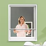 empasa Insektenschutz Fliegengitter Rollo Insektenschutzrollo Fenster SMART...