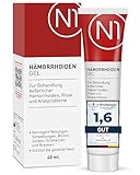 N1 Hämorrhoiden Gel 40 ml - Medizinprodukt gegen Brennen, Schmerzen,...