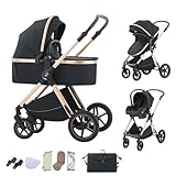 BEBBY Kombikinderwagen 3 in 1 Reisesysteme Standardkinderwagen Kinderwagen...