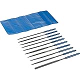 Dapetz ® Hochwertiges echtes Nadelfeilen-Set, 10-teilig, Flachfeilen,...