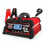 Autobatterie Ladegerät 25A 12V/24V Batterieladegerät Auto...