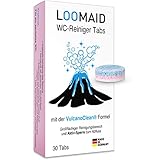 30x LOOMAID WC-Reiniger Tabs – Made in Germany – Kraftvolle...