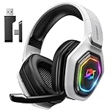 Ozeino OW810 Gaming Headset, Type-C & USB Schnittstelle 2.4GHz Wireless...