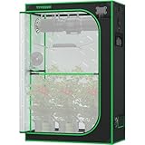 VIVOSUN PRO Growzelt 120x60x180cm Grow Tent mit Dicken 22mm Stangen...