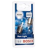 Bosch P21W Pure Light Fahrzeuglampen - 12 V 21 W BA15s - 2 Stücke