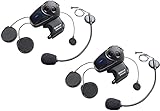 Sena SMH10 Bluetooth-Kommunikationssystem für Motorräder mit Kabel- und...
