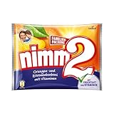 nimm2 Bonbons – 1 x 429g – Gefüllte Bonbons mit Fruchtsaft und...