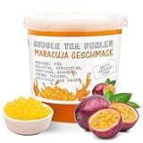 Original Bubble Tea Perlen - 490g Maracuja Popping Boba Pearls, Tee...