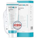 Medolin® Narbengel - Narbensalbe für schöne Haut - Einfache Anwendung -...
