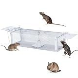 Lebendfalle Maus, Marderfalle Lebendfalle, Doppeltür Design,...