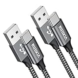 USB C Kabel [2Stück/ 2M+2M] Ladekabel USB C 3.1A Typ C Schnellladekabel,...