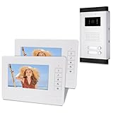 OBO HANDS Zwei-Wege-Audio-Türsprechanlage mit 17,8 cm (7 Zoll) Display...