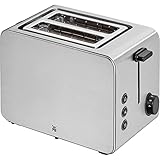 WMF Stelio Toaster 2 Scheiben Edelstahl, Doppelschlitz Toaster mit...