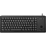 CHERRY G84-4400, Kompakte Tastatur mit Trackball, Deutsches Layout...