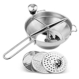 Passiergerät - Passiermühle Aus Edelstahl Mit 3 Filtern, Einfaches...