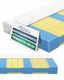 AM Qualitätsmatratzen Premium Plus 7 Zonen Kaltschaummatratze 180x200 H3...