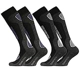 STARK SOUL Ski Funktionssocken, Wintersport Socken mit Spezial Polsterung,...