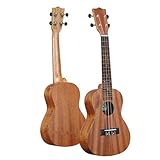 Ukulele Professionelle Anfänger Ukulele 23 Zoll Aus Mahagoni Mit Zubehör...