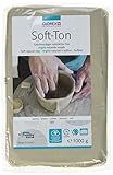 GLOREX 6 8075 201 - Soft Ton weiß 1000 g, natürlicher, besonders weicher...