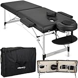 HABYS Nadia Massageliege klappbar aus Aluminium mit 2 Zonen, 185 × 60 cm,...