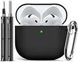 Inesore Compatible with Airpods 4 Cases Cover,Silicone Protective Case for...