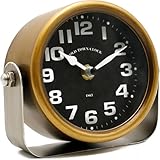 YOUKI Vintage Standuhr klein Tischuhren kaminuhr,Standuhren Analog...