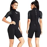 Neoprenanzug Damen RückenreiÃŸverschluss Kurze Neoprenanzug Herren 3mm...
