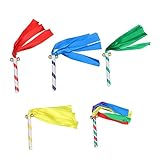 LOPUNER 5 Stück Teiliges Cheerleading mit PVC Ringen für Sportevents Tanz...